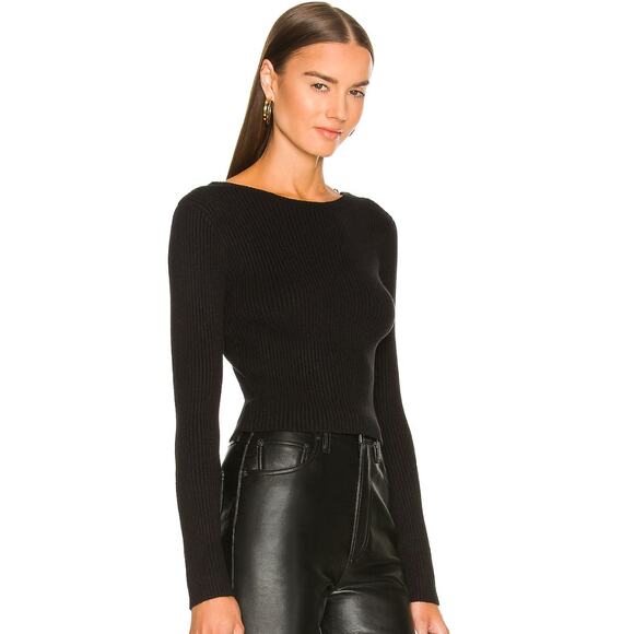 ASTR the Label Elaine Sweater in Black NWOT Size Medium - Picture 2 of 4